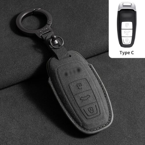 Кейс за ключ Audi тип C, черен Кейс за ключ Audi тип C, черен